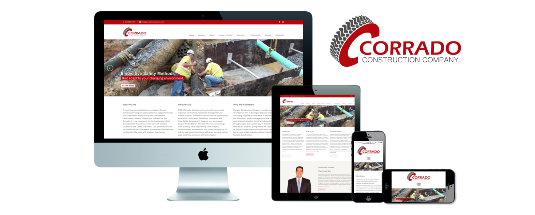 Corrado Construction Launches New Website