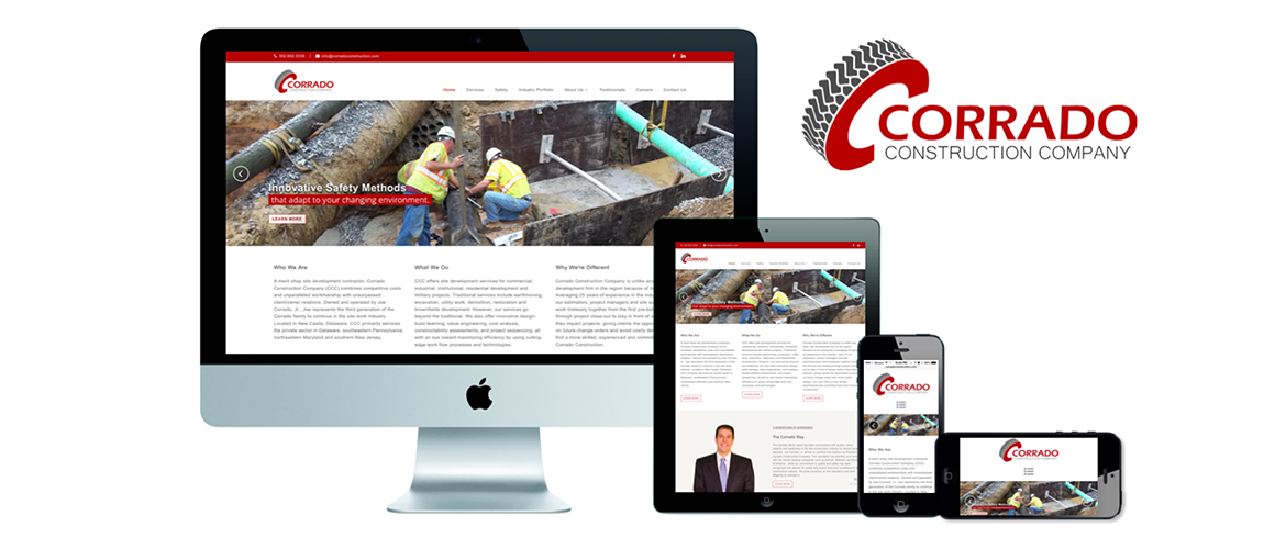 Corrado Construction Launches New Website