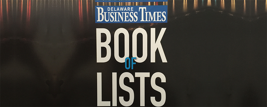 Corrado Construction 2015 Delaware Business Times Book of Lists Award