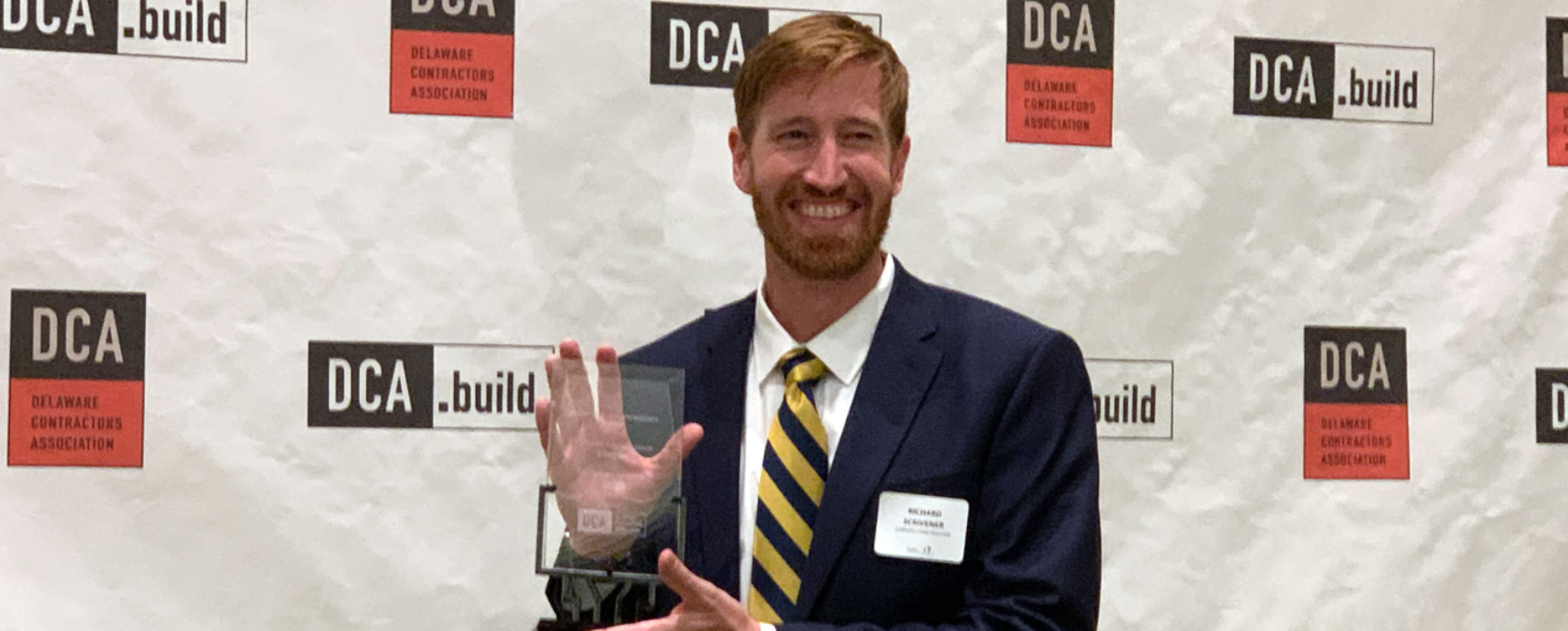 Richard Scrivener Recognized by DCA for Careers in Construction Month